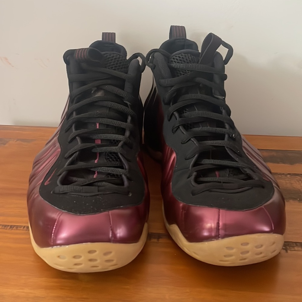 Nike Air Foamposite One Maroon Size 14 - Picture 2 of 8